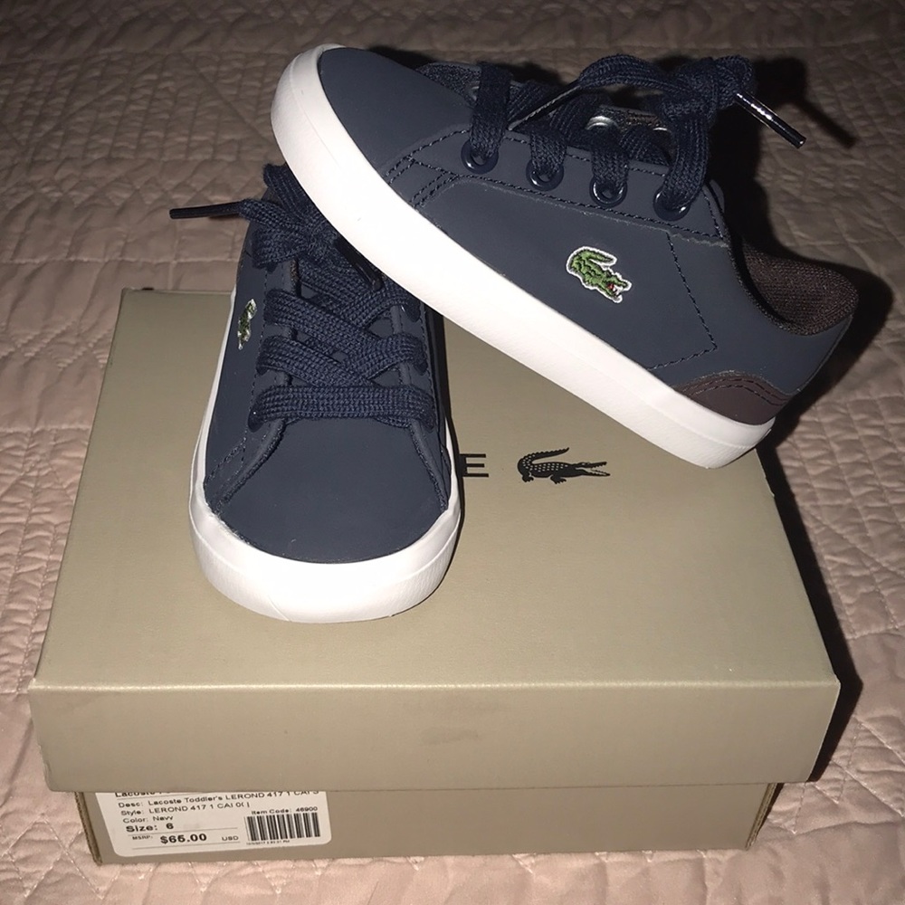 Baby Lacoste shoes